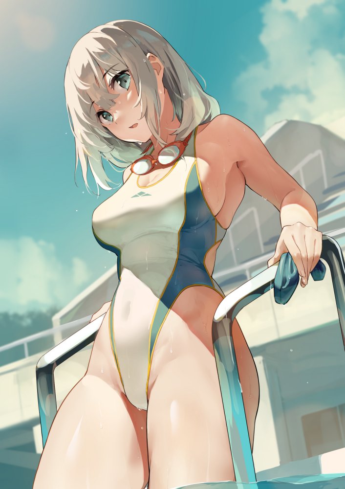 【二次】競泳水着を着た女の子の画像　その１８